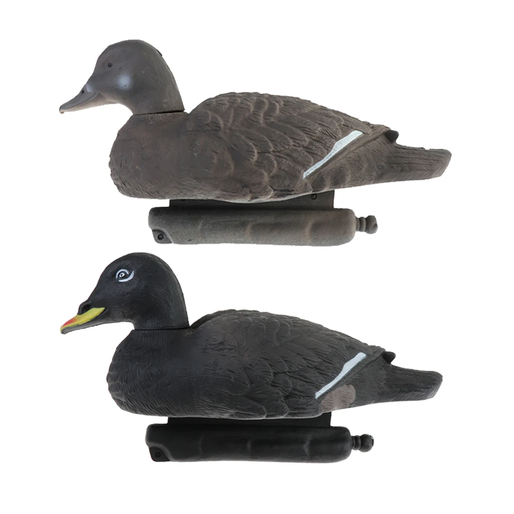

PE Plastic Duck Decoy Duck Hunting Decoy Floating Hunting Bird Deterrent Repeller Weed Pest Scarer Garden Decor Ornament