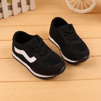 

2019 Children Shoes Girls Boys Sport Shoes Antislip Soft Bottom Kids Baby Sneaker Casual Flat Sneakers Mesh Loafers Shoes #06