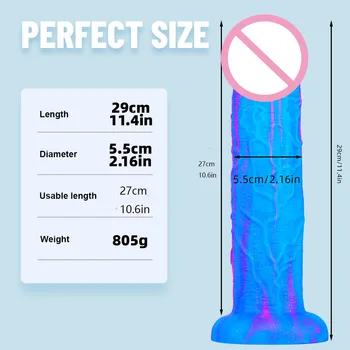 New Arrival Silicone Anal Dildo Sex Toys For Women Men Thrust Vaginal Anal Butt Plug Masturbator Big Dildos Faloimetor For Women 6