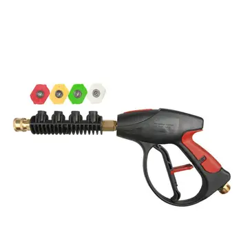 

High Pressure Water Gun Sprayer Brass Hose Nozzle Irrigation Equipment Garden Car Accessories for Washing