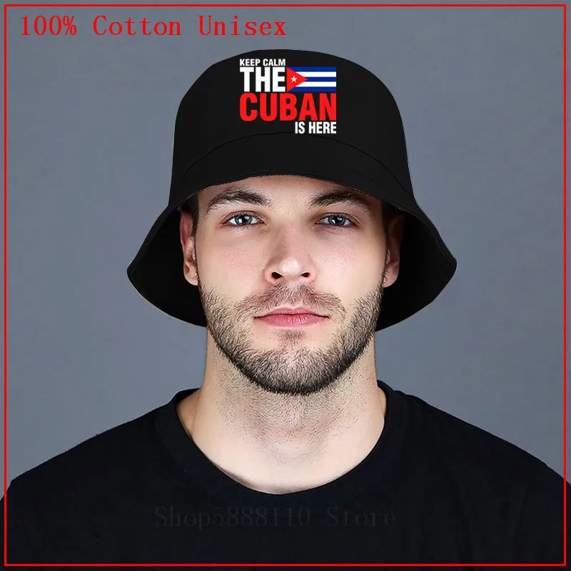 Keep Calm Fear The Cuba Cuban Is Here Панама шляпа для мужчин женщин детей рыбацкая Кепка хип-хоп