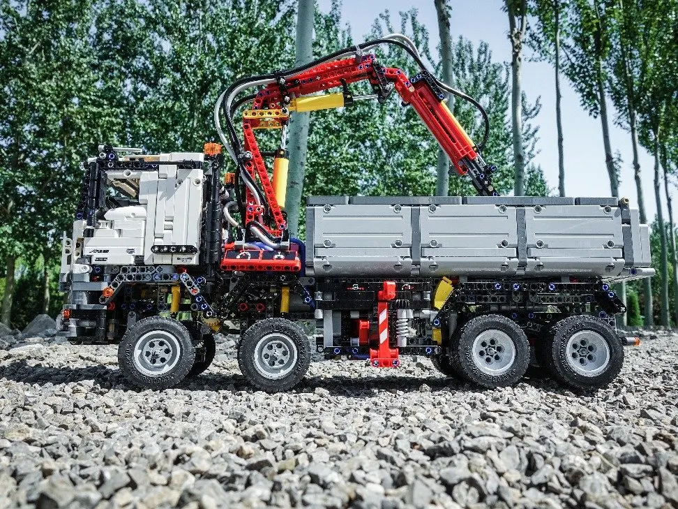 Новая технология Benzz Arocs tuck 3245 Technic модель строительные блоки совместимы с Iegose 42043 развивающие игрушки рождественские подарки