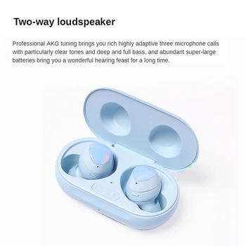 

New R175 Intelligence Bluetooth Wireless Headset Waterproof touch Sports Earphone Noise reduction With Charging box