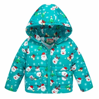

Boys Coats 2019 Winter Stylish Baby Girls Jackets Children Christmas costume Clothing Girls Coats Cotton Jackets Kids Outerwear