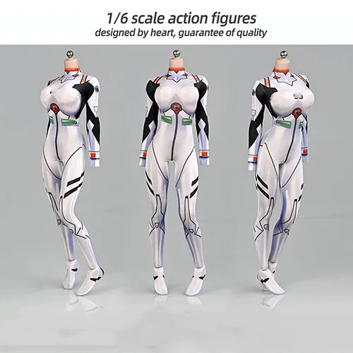6 Colors 1/6 Scale Female Soldier High Stretch/Delicate Black Spider Girl Knitted Fabric One-Piece Tights Stretch 3D Printing 5