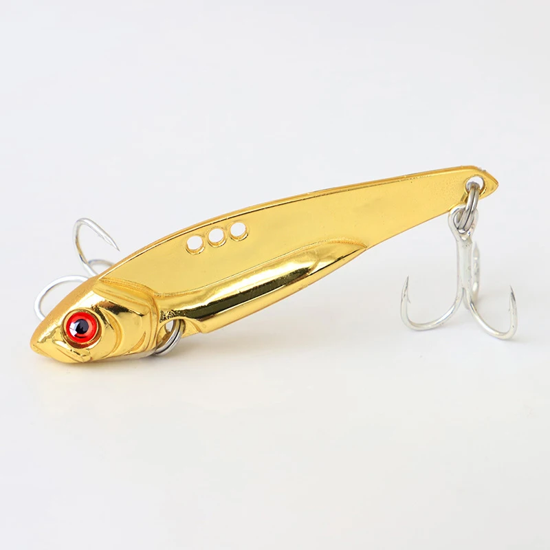 lure-11 Новая Металлическая Лазерная Вибрирующая наживка 7/12/15 г рыболовные снасти, воблер вибрации Ложка Вилка и Тонущая приманка рыболовные снасти - Цвет: lure-11
