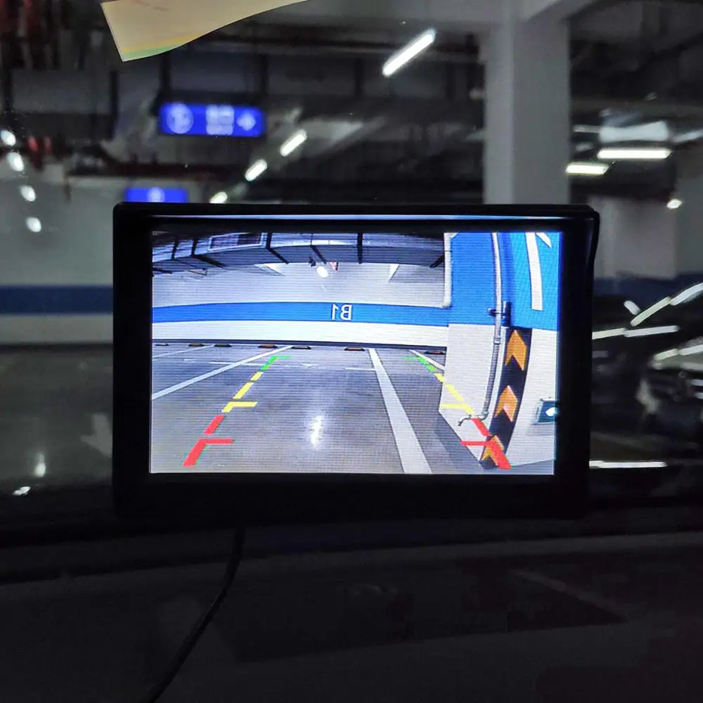 DIYSECUR беспроводной " ЖК-дисплей монитор заднего вида Автомобильный Монитор водонепроницаемый HD обратный резервный автомобильный фотоаппарат светодиодный ночное видение