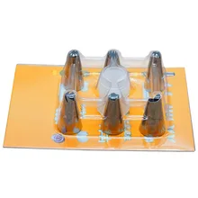 Носик для украшения набор карт инстерт упаковка цветок-Делая пистолет крем украшения рот форма для выпечки