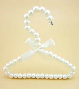 

5pcs/lot 13CM Top Quality Baby Hangers For Clothes Kids Pearl Plastic Hanger Child Clothes Rack Pet Dog Mini Hangers