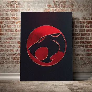 

Thundercats Anime Emblems Logo Poster Canvas Wall Art Decoration prints for living Kid Children room Home bedroom decor painting