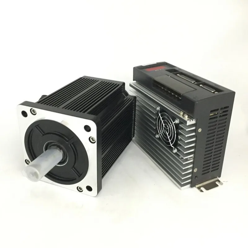 Комплекты сервоприводов переменного тока 180 мм, 380 В/400 В, 5,7 кВт, 27 нм, 2000 об/мин, постоянный крутящий момент с тормозом с ЧПУ Комплекты сервоприводов переменного тока 180 мм, 380 В/400 В, 5,7 кВт, 27 нм, 2000 об/мин, постоянный крутящий момент с тормозом с ЧПУ