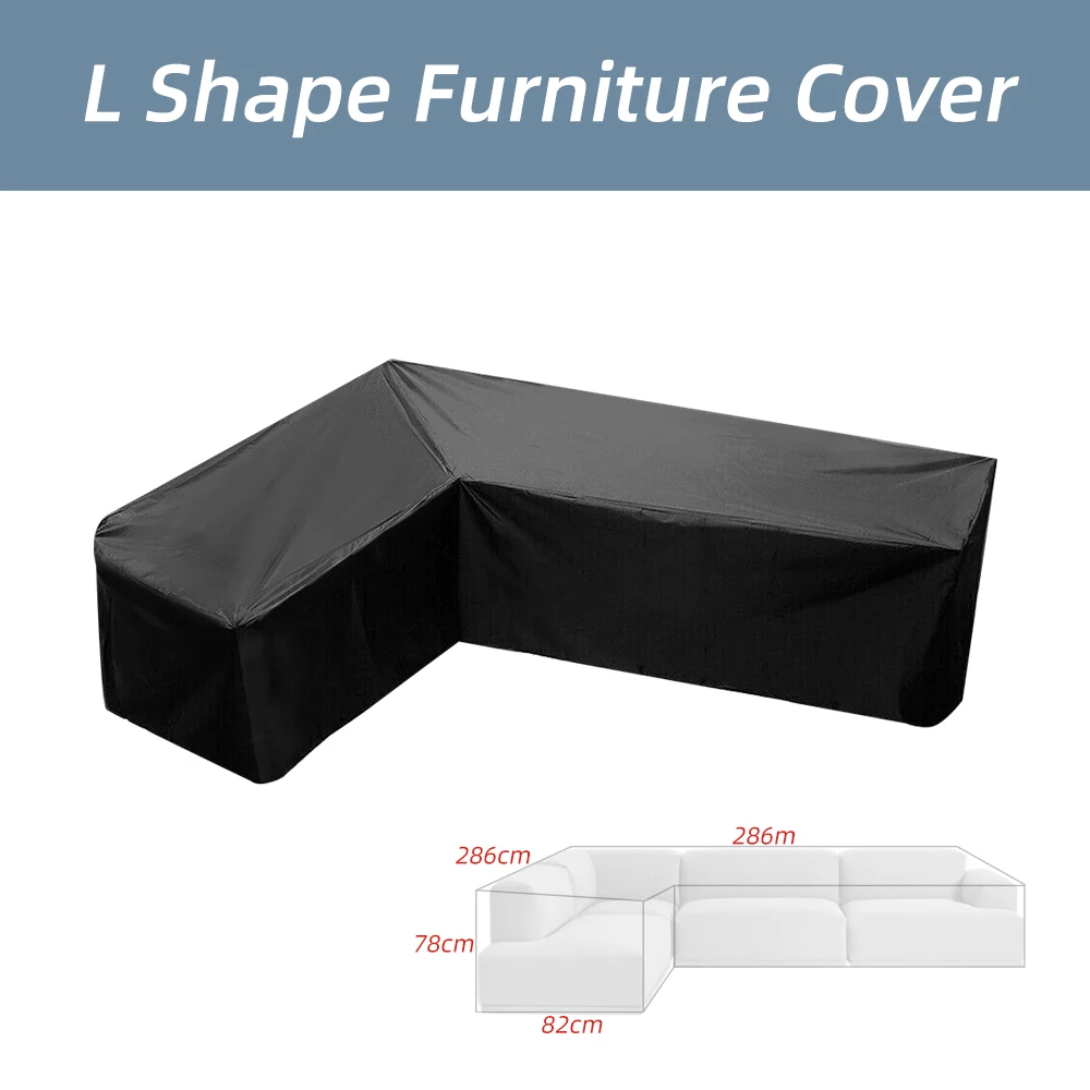 Elastic Stretch L Shape Waterproof Dustproof Sofa Cover For Living Room