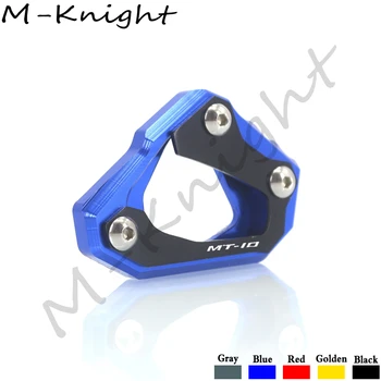 

For YAMAHA MT-10 MT10 FZ-10 MT FZ 10 2016 2017 2018 Motorcycle Kickstand Foot Side Extension Pad Support Plate Enlarge Stand