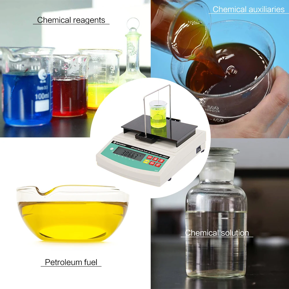 Электронные жидкости денситометр высокой точности DigitalDensity/Баланс Gravimeter для Алкогольная эссенция 0,005g 0,001 г/см ³300g