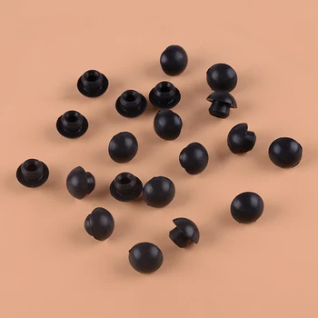 

beler 20pcs Black Car Tool 2 Tons Horizontal Jack Hydraulic Rod Filler Plug Plunger 8mm