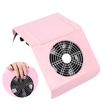 

40W Nail Dust Suction Dust Collector Fan Vacuum Cleaner Manicure Machine Tools Strong Power Nail Salon Equipment Nail Art Tools