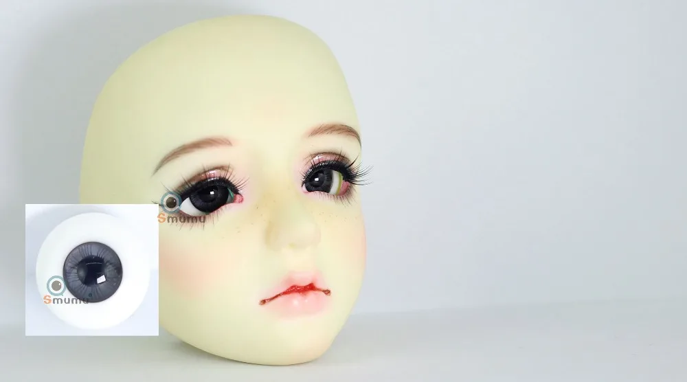 1/8 1/6 1/4 1/3 BJD аксессуары глаза для кукол стеклянный окуляр для BJD/SD yosd MSD SD16 DD, не включает кукольную головку и другие E2565-L