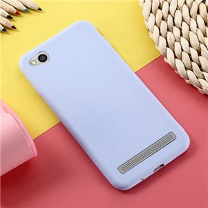 Чехол TRISEOLY для Xiaomi Redmi 6A чехол для xiomi Xiaomi Redmi 6A 5A 4A 4X Чехлы простые однотонные мягкие силиконовые чехлы - Цвет: f