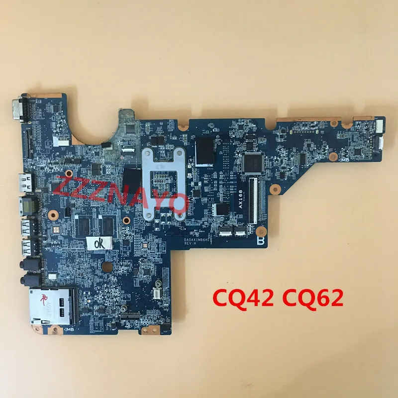 ZZZNAYQ для hp CQ42 G42 G62 CQ62 Материнская плата ноутбука 595183-001 631596-001 615580-001 608824-001 аккумулятор большой емкости DA0AX1MB6F1 DA0AX1MB6H1