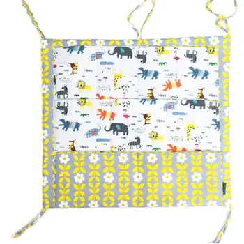 

Baby Cot Bed Hanging Storage Organizer Bag Pocket for Toy Diaper Nappy Clothes
