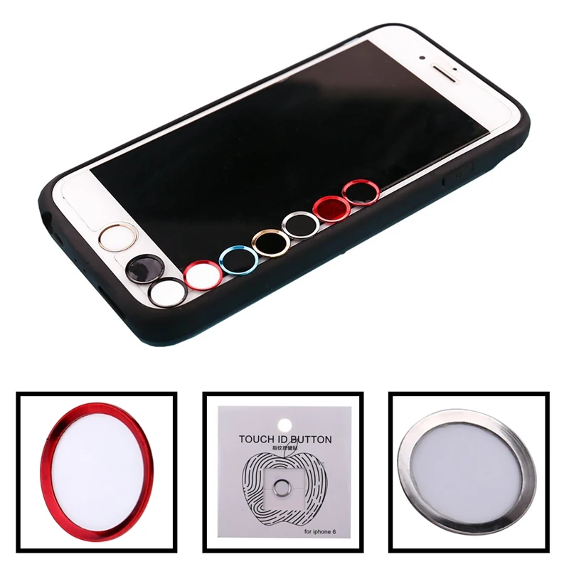 Home Button Sticker Protector Keypad Keycap For IPhone 5s 5 SE 4 6 6s 7 Plus Support Fingerprint Unlock Touch Key ID