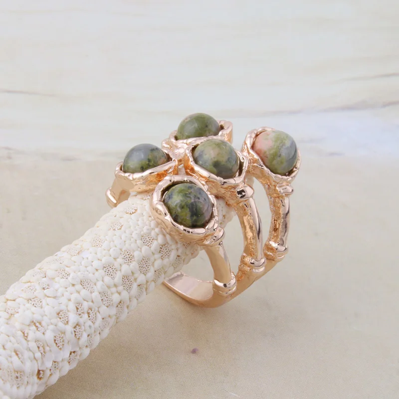 NeeFuWoFu 10 мм натуральный камень для женское кольцо эластичные цветные кольца Bohemia de Madera Pulseira Estrela de Cinco эластичные перлы