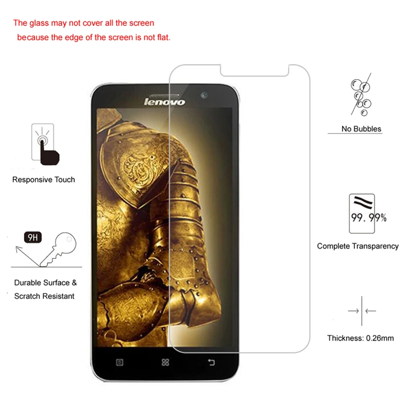 2 шт. Защитная пленка для экрана для S5 Pro S60 S650 S850 S860 S960 жесткое закаленное стекло 9H для lenovo K5 Pro P1 P2 P70 P780