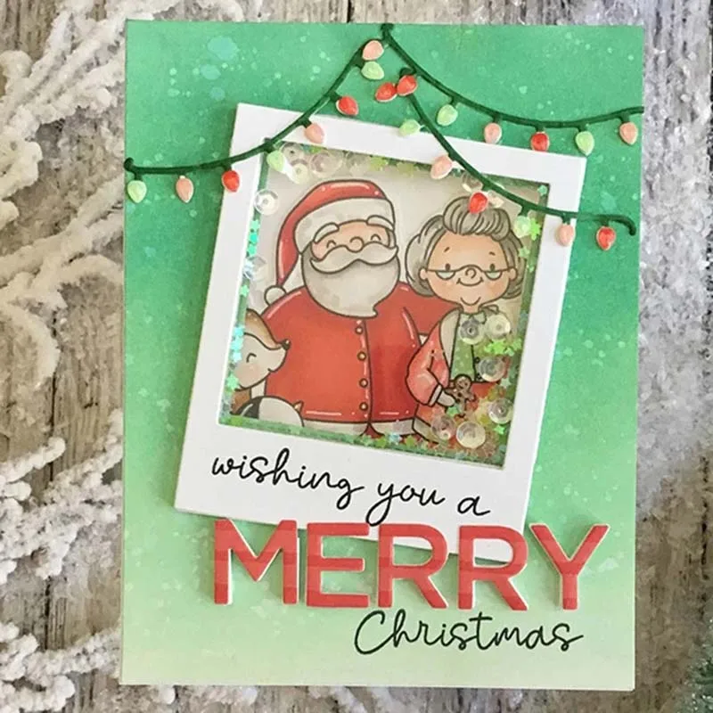 Маи Рождество Merry Peace Joy письмо металлические режущие штампы трафарет для DIY скрапбукинга фотоальбом декоративное тиснение бумажная карта
