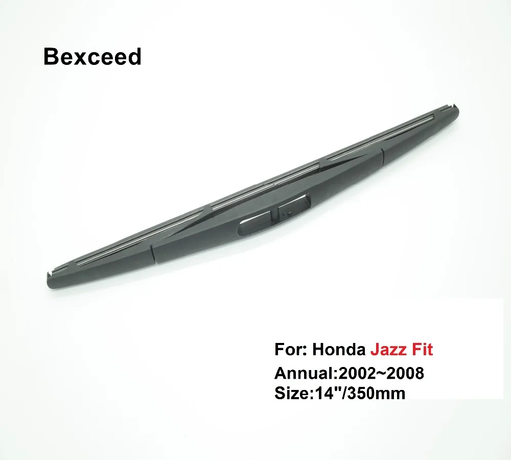 Rear Wiper Blade for Honda Jazz 14" Bexceed of Rear Rain Window Windshield 2002 2003 2004 2005
