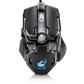 

Professional Wired Gaming Mouse 7 Button 6400 DPI LED Optical USB Computer Mouse Gamer Mechanical Mice for PC