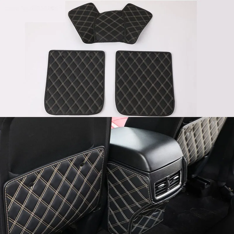 Для Mazda CX5 CX-5 автомобильное заднее сиденье анти-кик накладка задние сиденья Крышка подлокотник защитный коврик автомобильные аксессуары