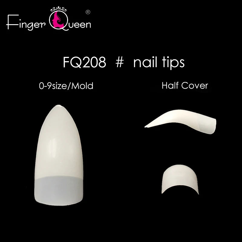 Finger Queen Eagle накладные ногти 100 шт. + коробка ультратонкие в виде орла прозрачные