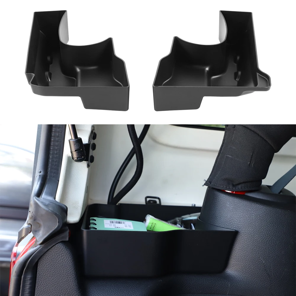 Rear Trunk Storage Box Organizer Container Black for Jeep Wrangler JK 2011 2012 2013 2014 2015 2016 2017 Car Interior Tray