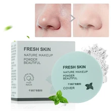 Контроль масла, рассыпчатая пудра, пудра для лица, Матирующая, свежая, минеральная, гладкая, естественная косметика, тональный крем, косметика, горячая распродажа