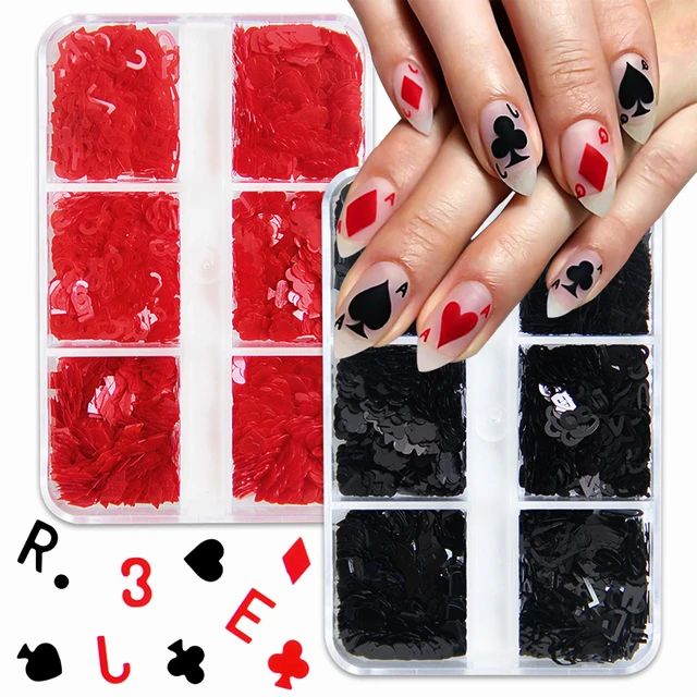 Halloween Black and Red Nails Design Scream Nails Press on Nails Fake Nails  Glue on Nails - Etsy