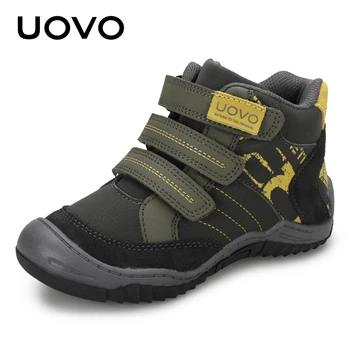 

2020 UOVO New Arrival Mid-Calf Boys Shoes Fashion Kids Sport Shoes Brand Outdoor Children Casual Sneakers for Boys Size #26-36