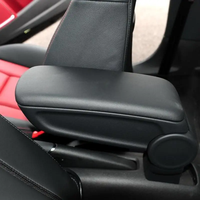 Кожаная синтетическая центральная консоль крышка подлокотника крышка для AUDI A1 12-18 8X0864245B легкость и портативность не занимает места