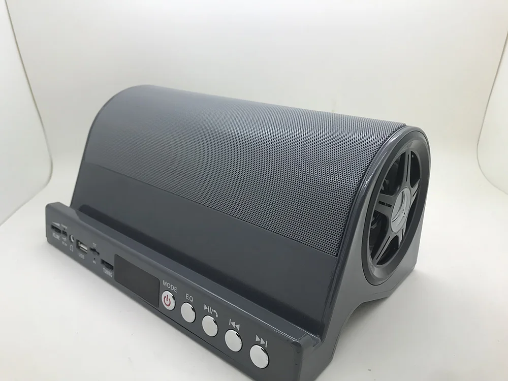 Bluetooth динамик FM цифровое радио Поддержка USB/TF/наушники двойной динамик сабвуфер пятисегментная функция эквалайзера