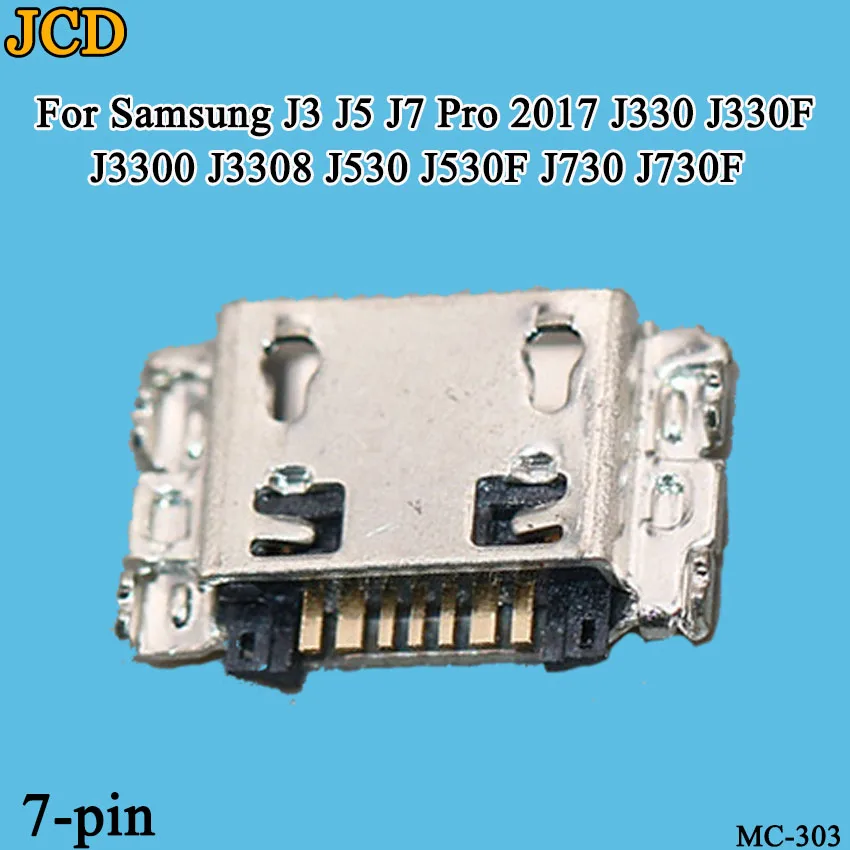 10 шт. разъем для Micro USB зарядки 7 контактов Samsung J5 SM J500 J1 J100 J5008 J500F J7 J700 J700F