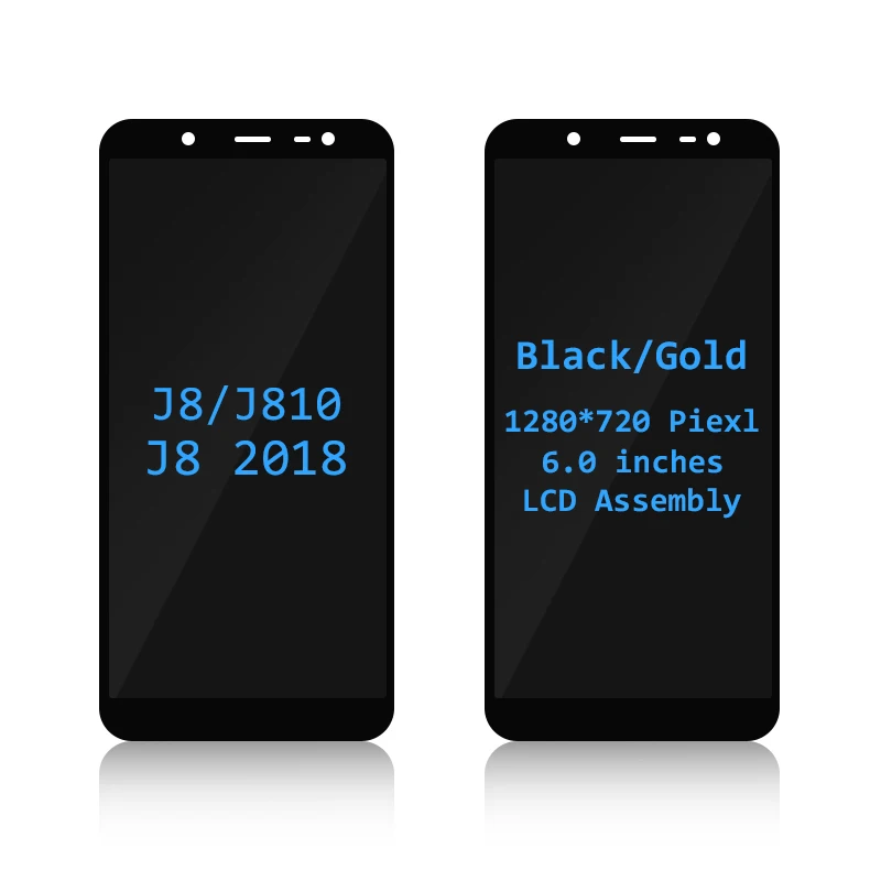Настраиваемый яркость ЖК-дисплей для samsung Galaxy J8 J810 экран ЖК-дисплей сенсорный экран для samsung sm-j810m J810F J810Y дисплей