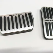 Jaguar xfl Ftype XJ XF Xe fpace педали дроссельной заслонки внутренняя отделка Модифицированная противоскользящая Тормозная педаль пластина