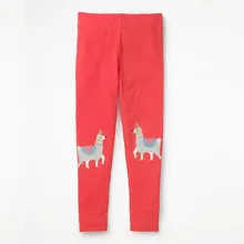 Весна-Осень, детские леггинсы ярких цветов, брюки для девочек