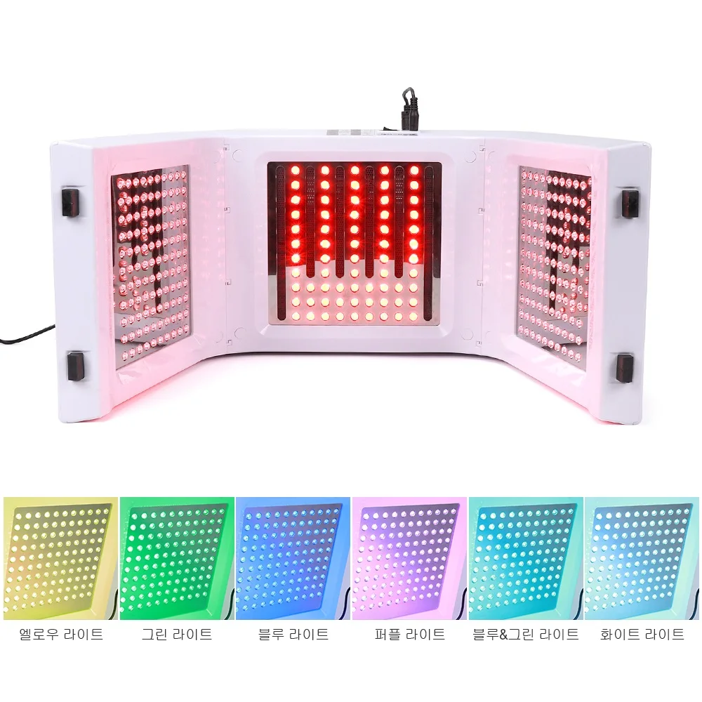  Foreverlily 7 Colors PDT Led Light Therapy LED Face Body Mask Facial Photon Beauty salon Device Spa - 4000444196060