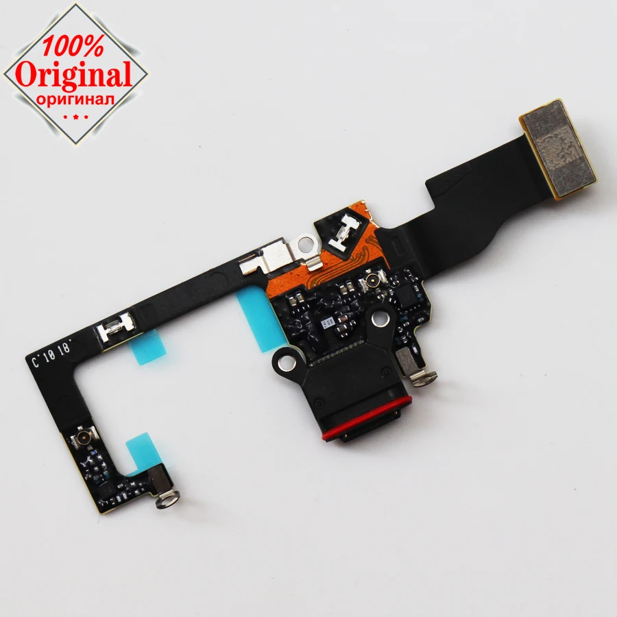 

100% Original USB Charging Port Dock Plug Flex cable For Google Pixel 3 Pixel3 5.5" USB Charger Plug Replacement parts