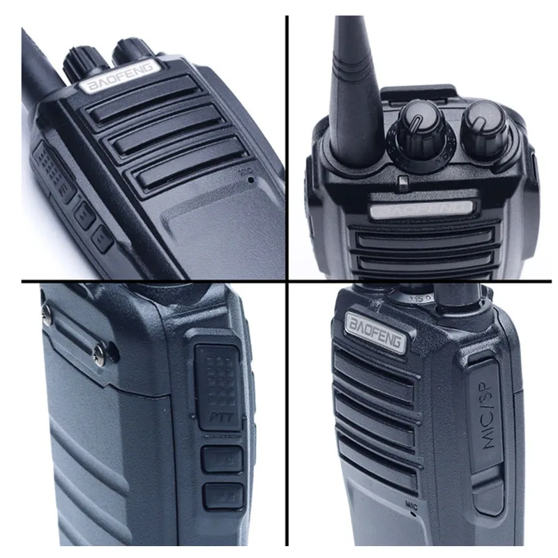 Rádio em Dois Sentidos de Longa Baofeng Walkie Talkie 400-470mhzuhf Distância Única Banda Handheld Rádio Uv6d Transceptor Interfone Uv-6d 5w 7 banda handheld rádio uv6d transceptor interfone