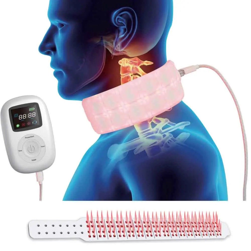 Infrared Cervical Vertebra Physiotherapy Instrument Pain Relief Wound Cells Repair Governance Inflammation Laser Therapy Device 2