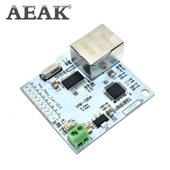 

AEAK 8 Channel 28J60 W5100 RJ45 Network Relay Control Switch 5V Internet Relay Module P2P WIFI Module Mobile Phone Control