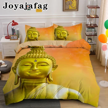 3D Buddha Bedding Set 1