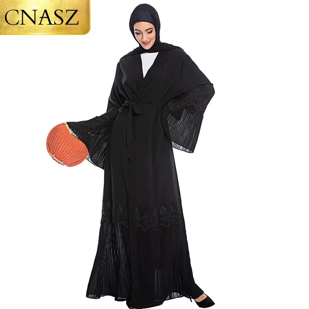 Vetement Femme 2021 Abaya турецкий кафтан марокканский Черный Модный модное простое женское
