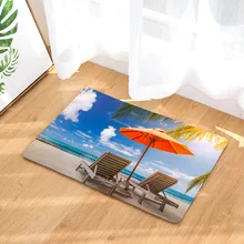 CAMMITEVER лес озеро море пляж сцена дверной коврик ковер коврик для прихожей прикроватный коврик нескользящий водопоглощающий коврик для ванной комнаты
